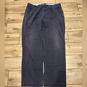 Y2K Polo Ralph Lauren Navy Baggy Andrew Pants Size 38W31L